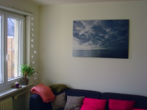 Bild mit der Insel Susak am Horizont