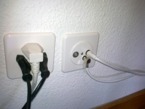 upc cablecom Steckdose