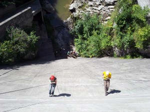 Canyoning Fallenbach Juli 2011 - 02