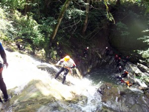 Canyoning Fallenbach Juli 2011 - 04