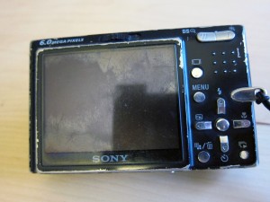 Sony DSC-T9 Back