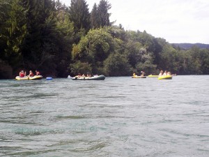 Aare Schlauchboottour