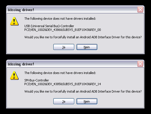 SuperOneClick Tool: Missing driver!
