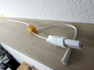 Verbindung zwischen Kabel 2 den Geräten