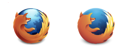 Firefox Icon alt und neu