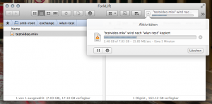 WLAN Datenübertragungsgeschwindigkeit mit dem Asus RT-AC68U AC1900 Black Diamond