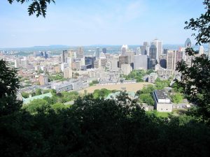 Aussicht vom Mont-Royal, Montréal Aussicht vom Mont-Royal, Montréal