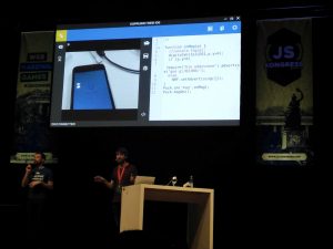 Gordon Williams am JS Kongress 2016 München, Deutschland Gordon Williams am JS Kongress 2016 München, Deutschland