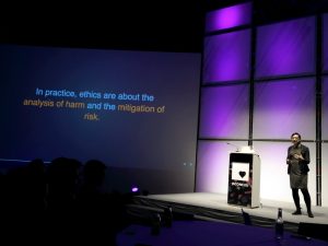 Emily Gorenski auf der JSConf EU 2017 in Berlin