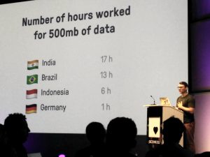 Ben Schwarz auf der JSConf EU 2017 in Berlin